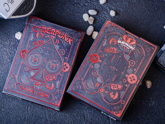 Cyberpunk Red by Elephant Playing Cards Playing Cards by Elephant Playing Cards