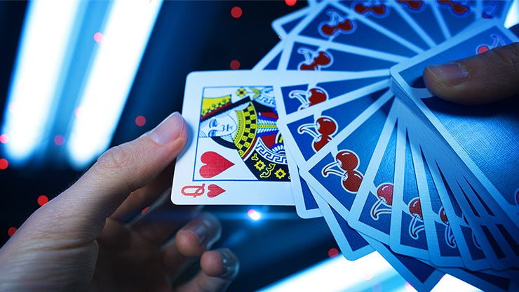 Cherry Casino: Tahoe Blue Playing Cards by Pure Imagination Projects