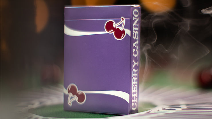 Cherry Casino Desert Inn Purple Playing Cards by Pure Imagination Projects