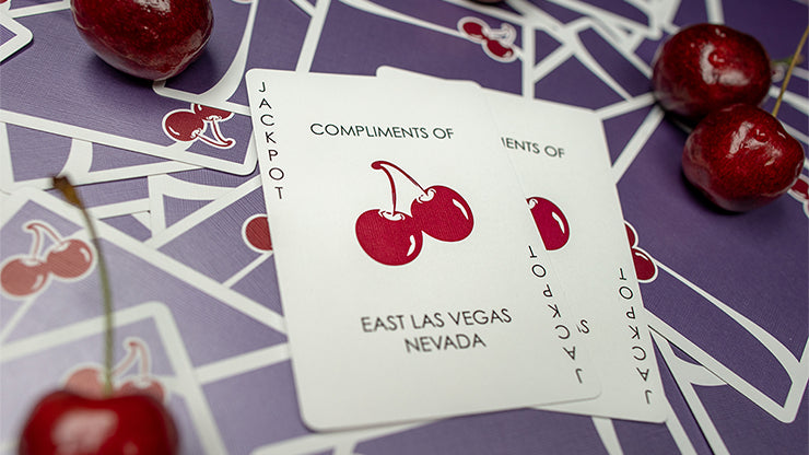 Cherry Casino Desert Inn Purple Playing Cards by Pure Imagination Projects