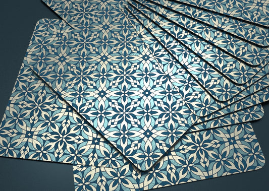 Varius Playing Cards - Limited Edition Teal Playing Cards by Montenzi Playing Cards