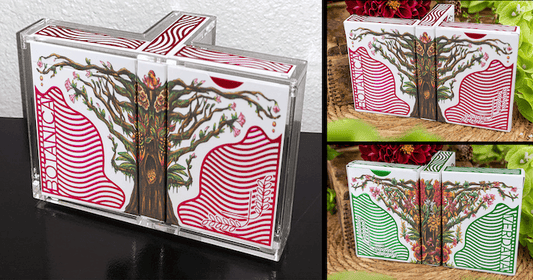 T-Shaped 3 Deck Carat Case Playing Cards by Carat Case Creations