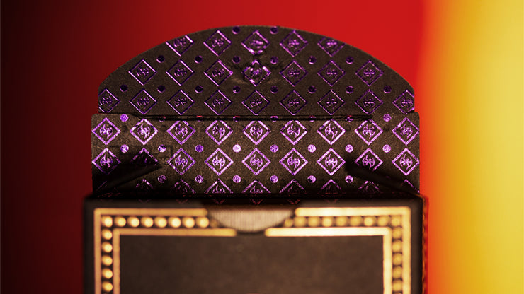 Deluxe Foiled Limited Edition Dark Lordz Royale Purple by De'vo Playing Cards by De'vo
