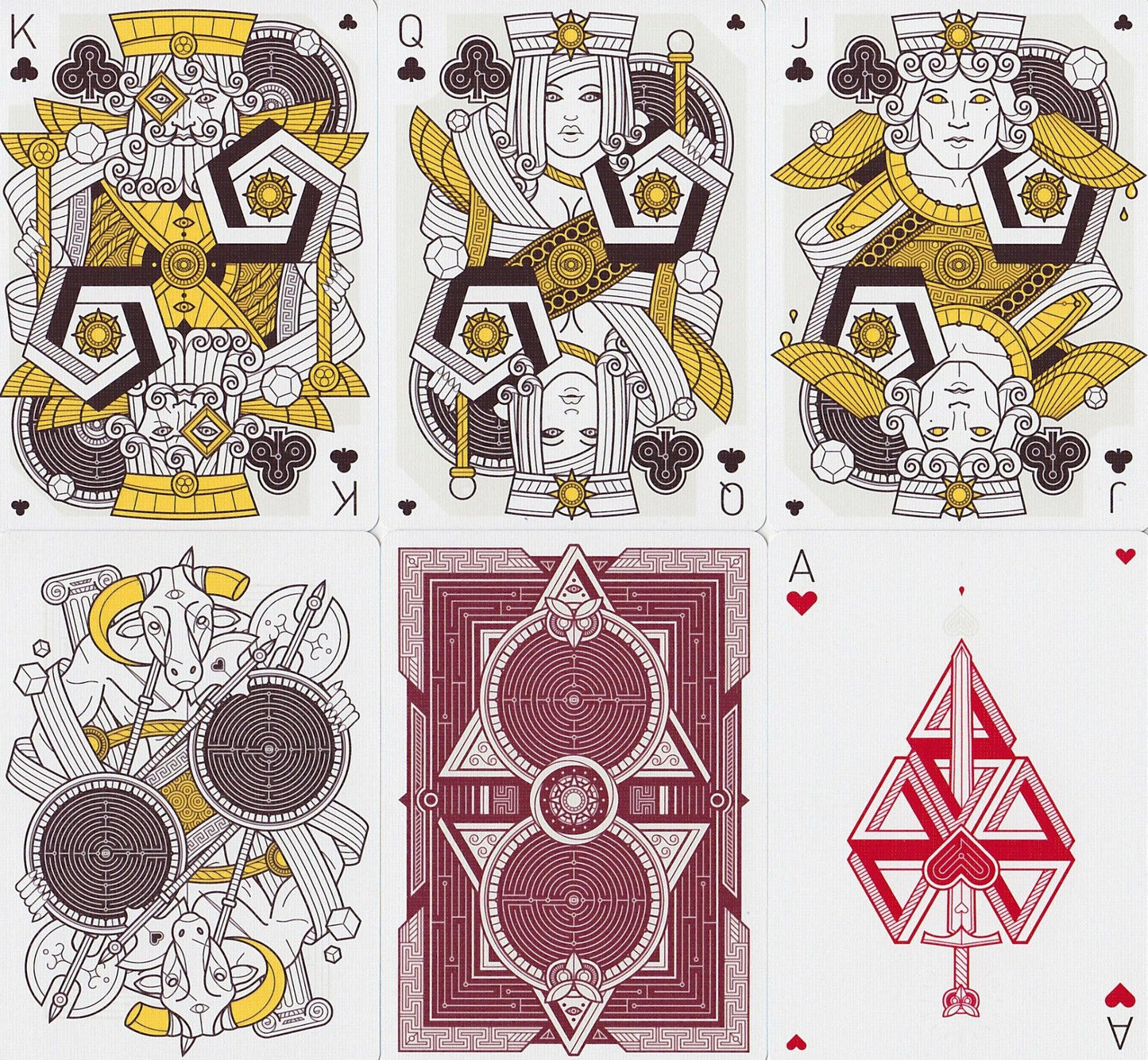 Dedalo Omega Playing Cards* Playing Cards by Thirdway Industries