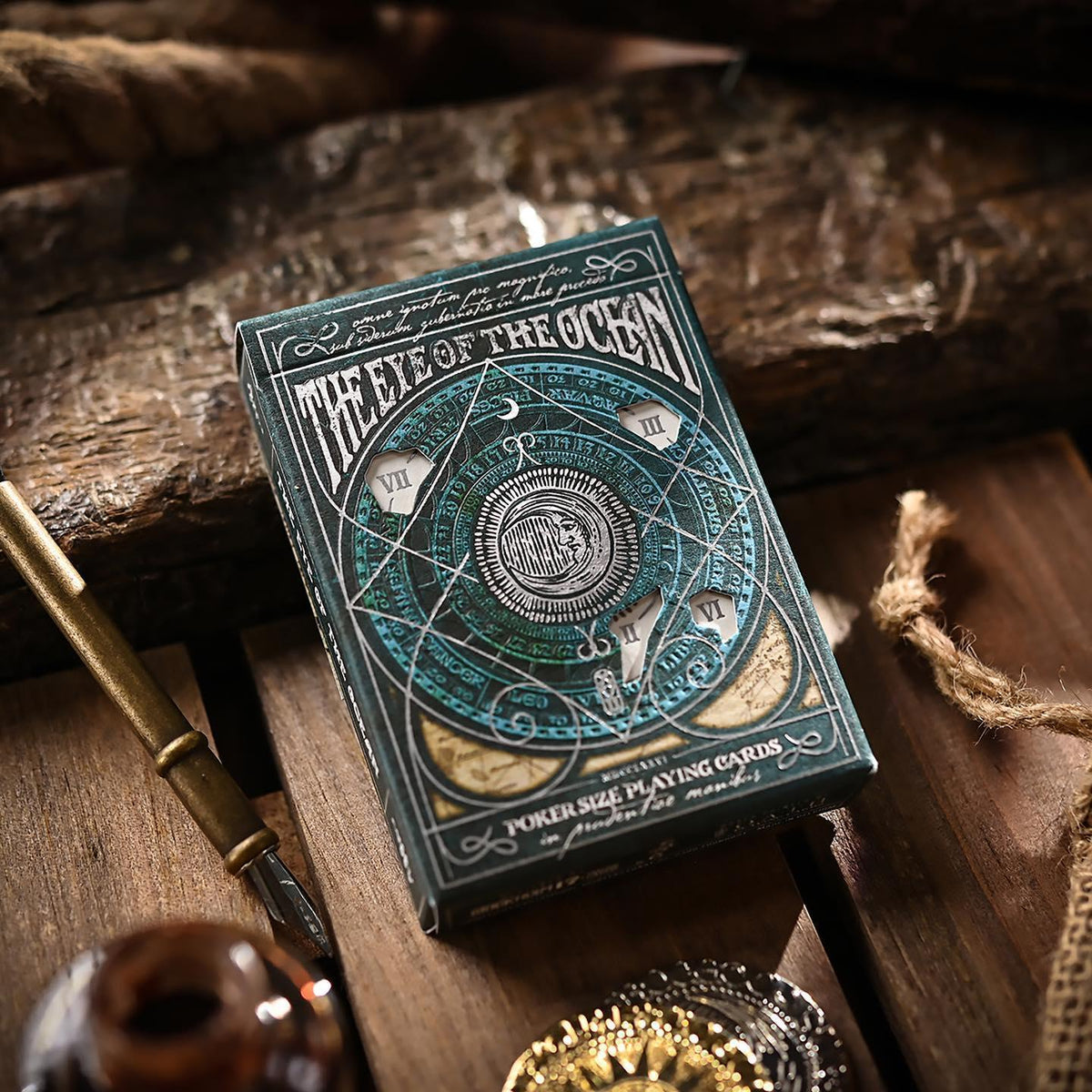 Eye of the Ocean Playing Cards - Lunae Playing Cards by Stockholm 17