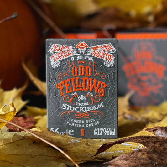 Cpt Spindel Webber - Odd Fellows Playing Cards Playing Cards by Stockholm 17