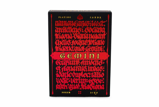 Gemini Ignis Playing Cards by Stockholm 17