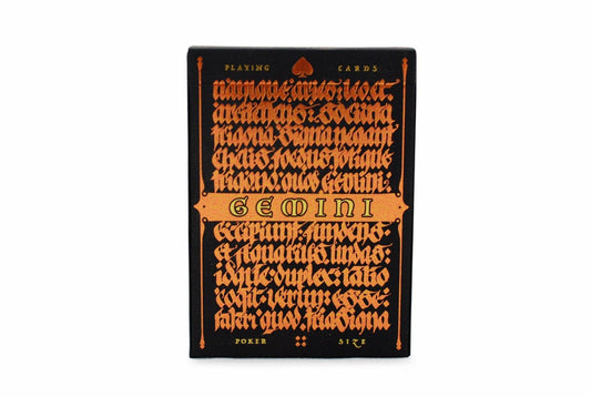 Gemini Terra Playing Cards by Stockholm 17
