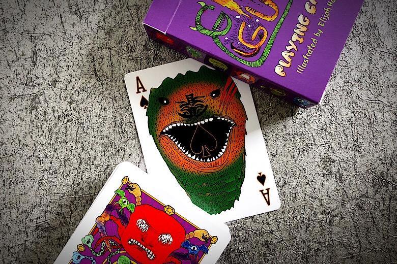 Ghoul Guys Playing Cards