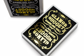 Glamor Nugget: Gold Edition Playing Cards by RarePlayingCards.com