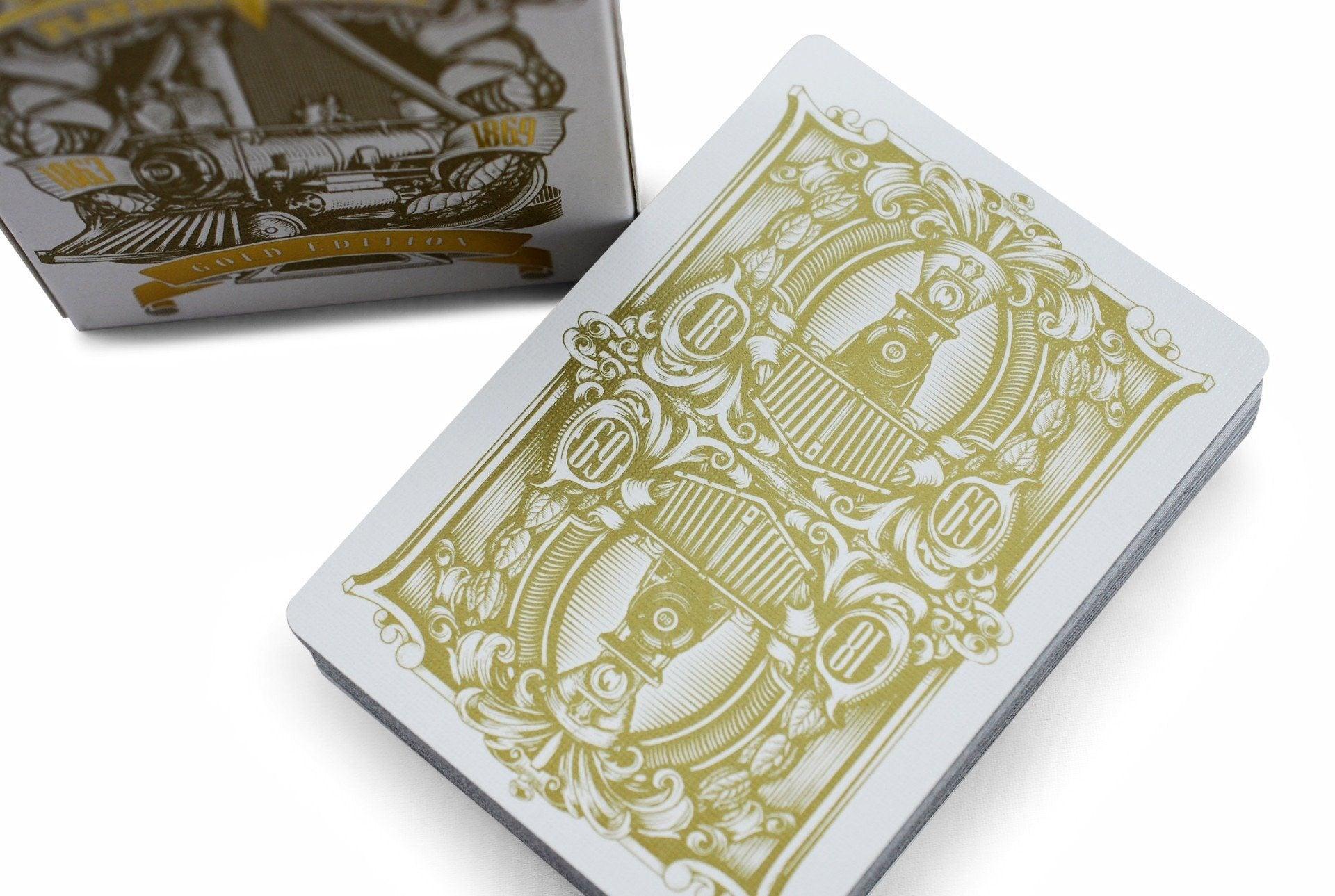 Golden Spike-RarePlayingCards.com – Rare Playing Cards