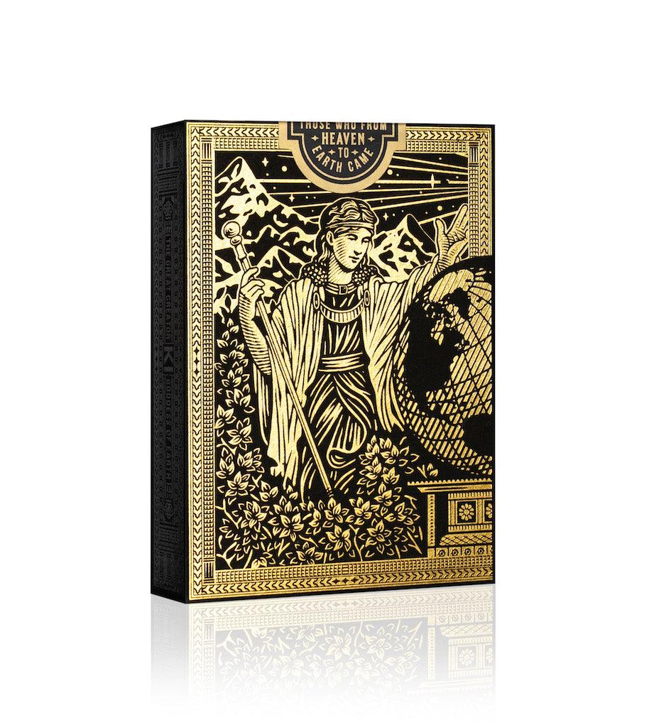 Gold ICON Playing Cards by Riffle Shuffle Playing Card Co