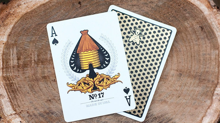 Honeybee Special Edition MetalLuxe Playing Cards by Penguin Magic