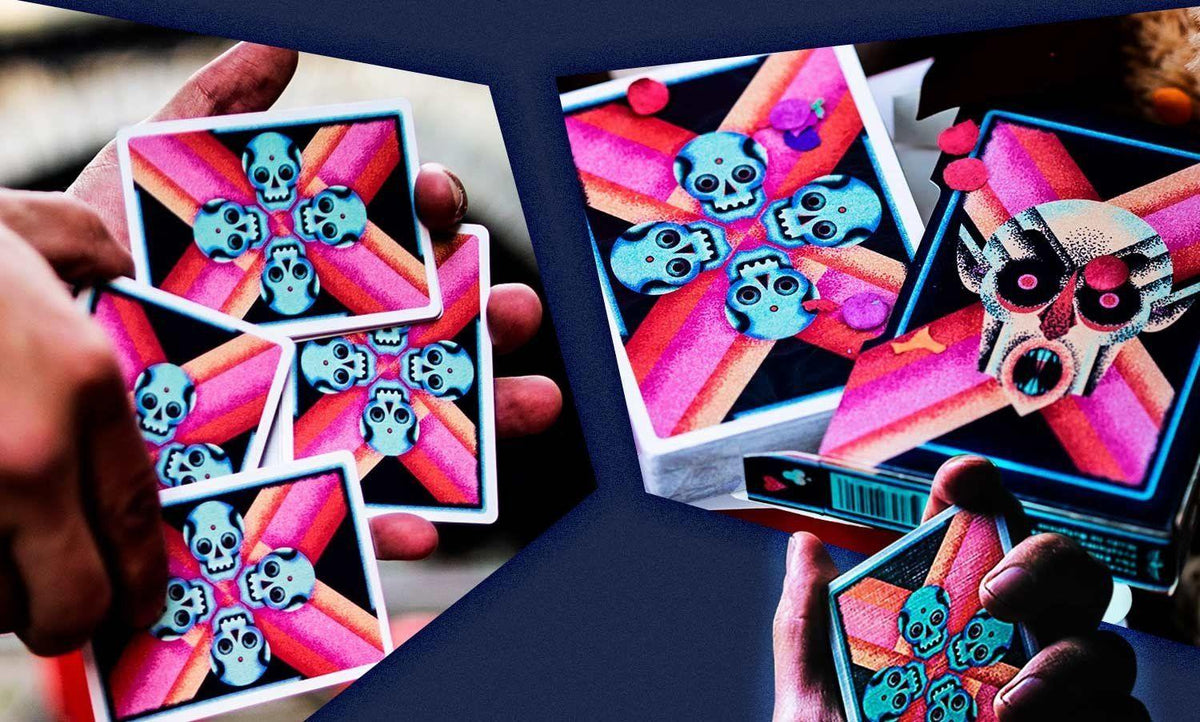 Little Deck of Horrors Playing Cards by Ellusionist