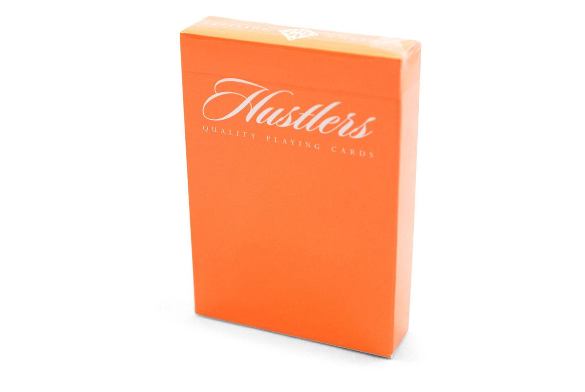 Hustlers Orange Limited Playing Cards by Ellusionist