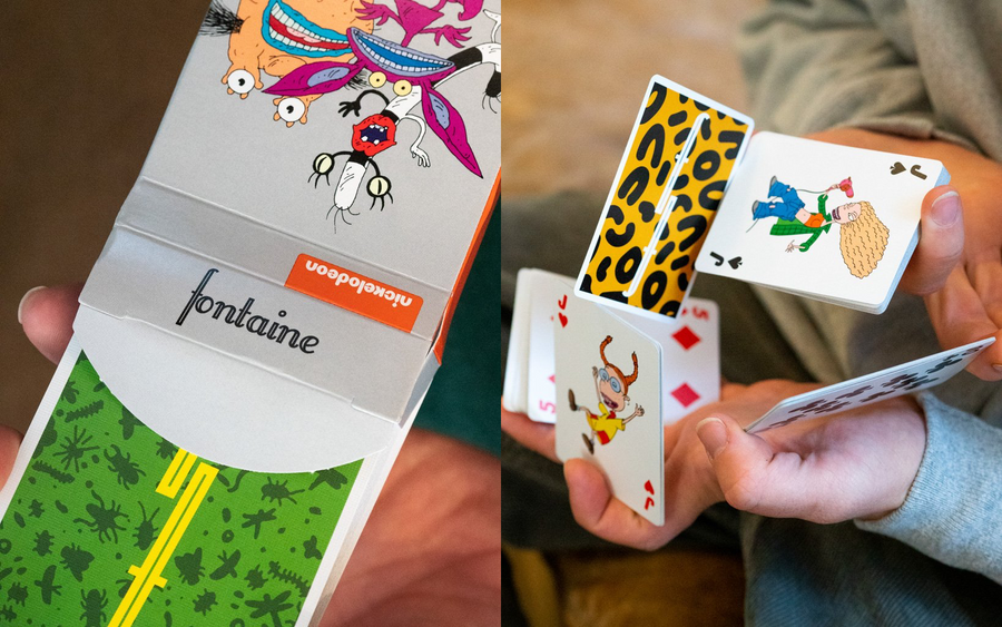 Nickelodeon x Fontaine Playing Cards Playing Cards by Fontaine