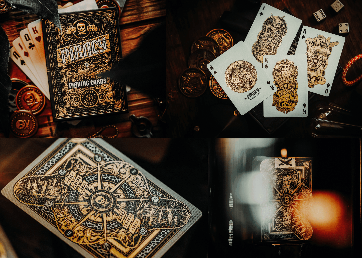 Piracy Playing Cards by Peter McKinnon & Theory11 Playing Cards by Theory11