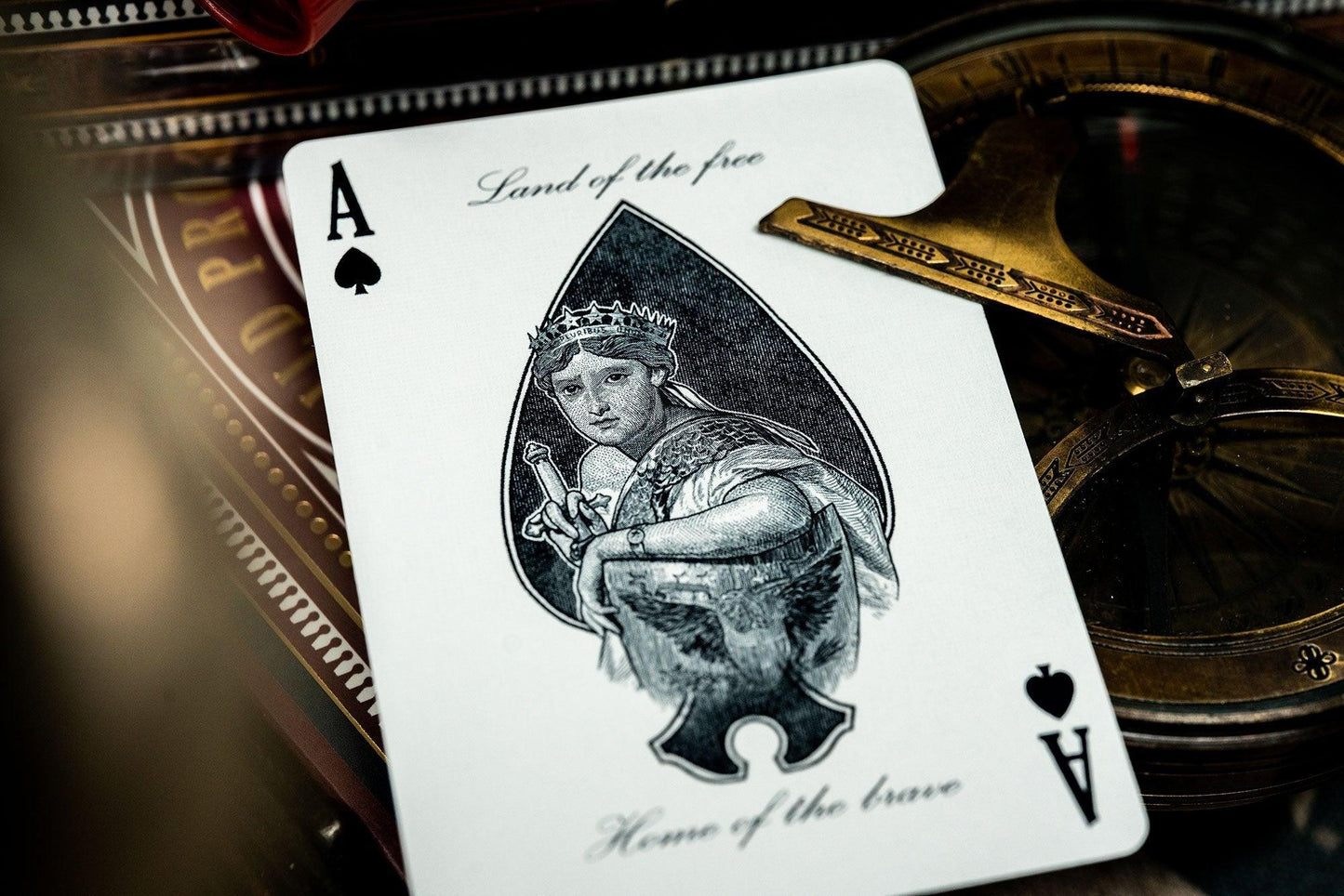 Kings Wild Americanas LTD Edition by Jackson Robinson Playing Cards by Kings Wild Project