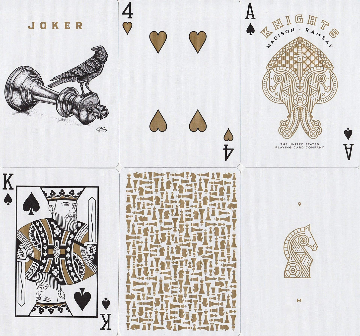 Knights V2 Playing Cards* Playing Cards by Ellusionist