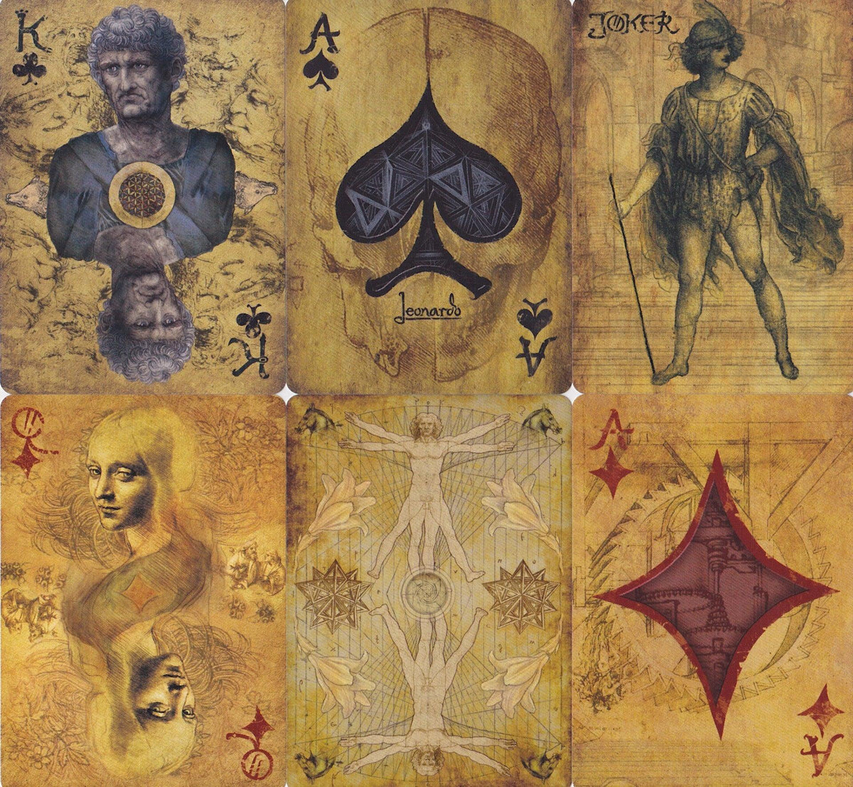 Leonardo Playing Cards by Legends Playing Card Co.