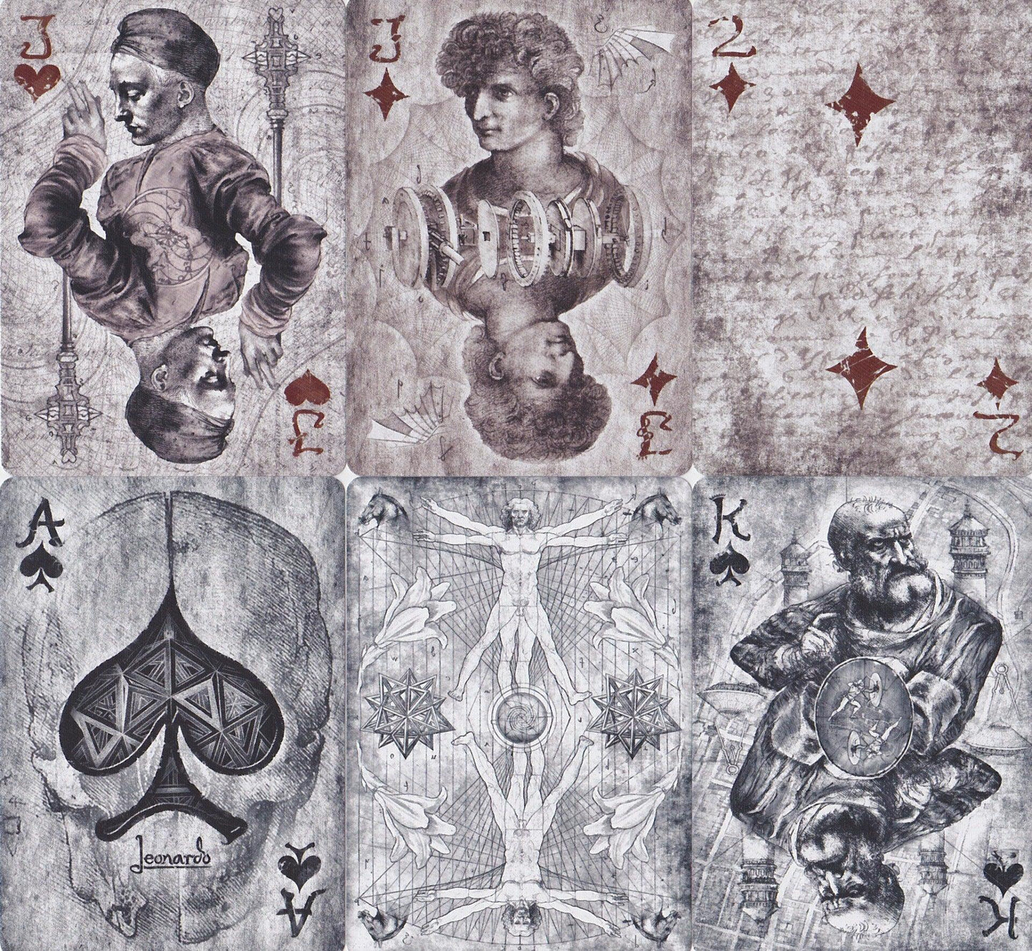 Leonardo Playing Cards by Legends Playing Card Co.