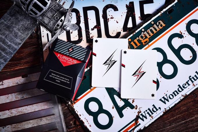 Limited Edition Furious Playing Cards by Bocopo Playing Card Co.