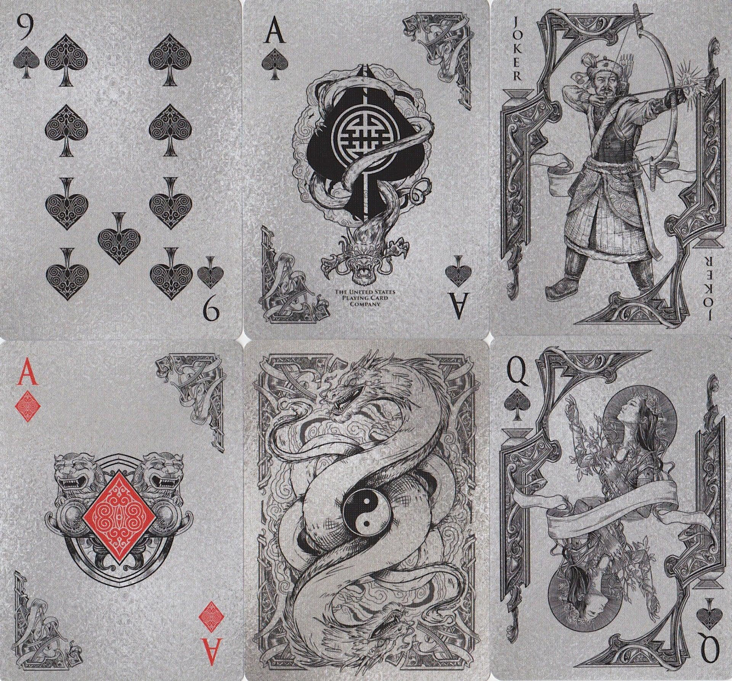 Middle Kingdom Playing Cards by US Playing Card Co.