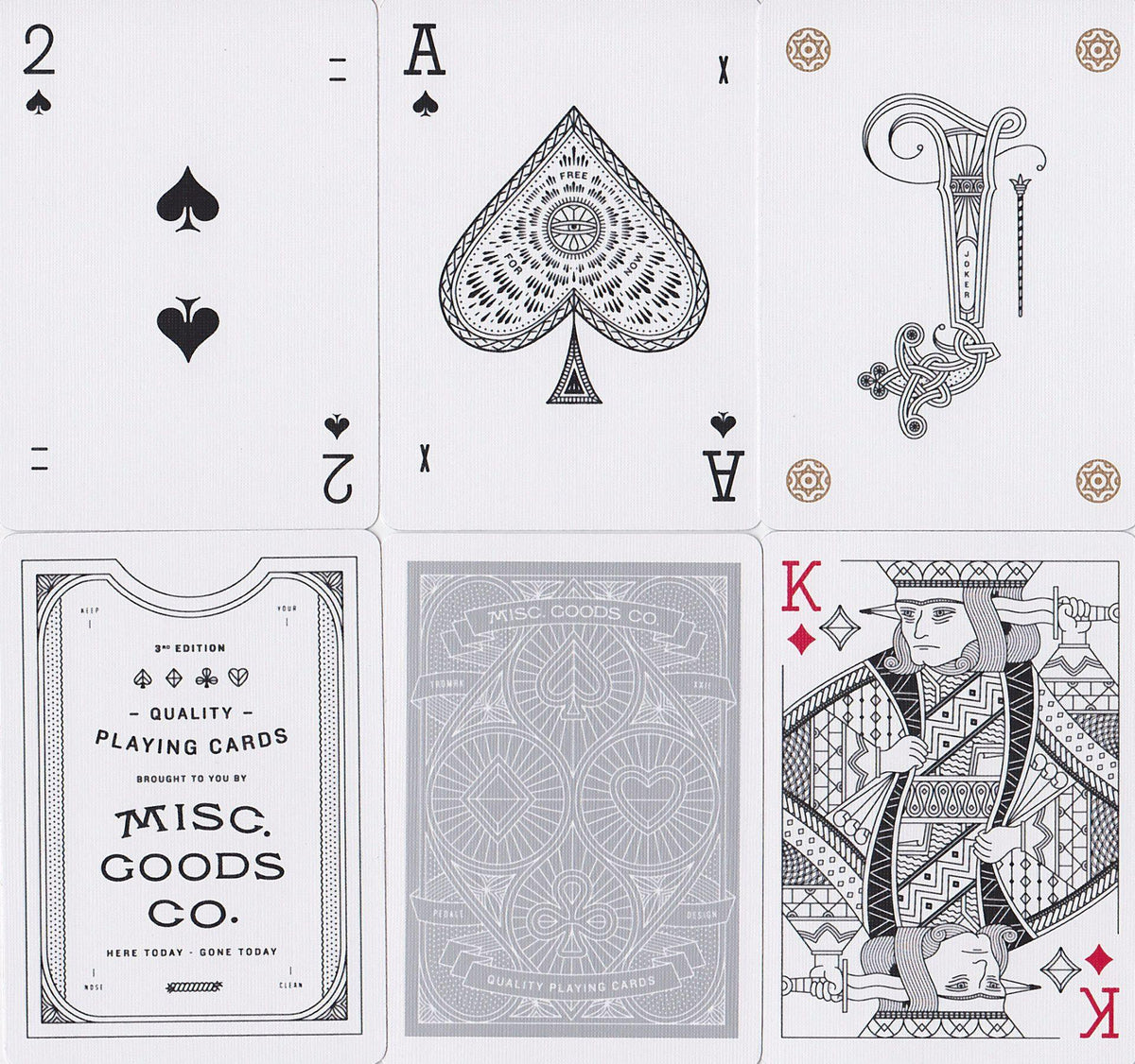 Misc. Goods Co. Playing Cards by Misc. Goods Co.