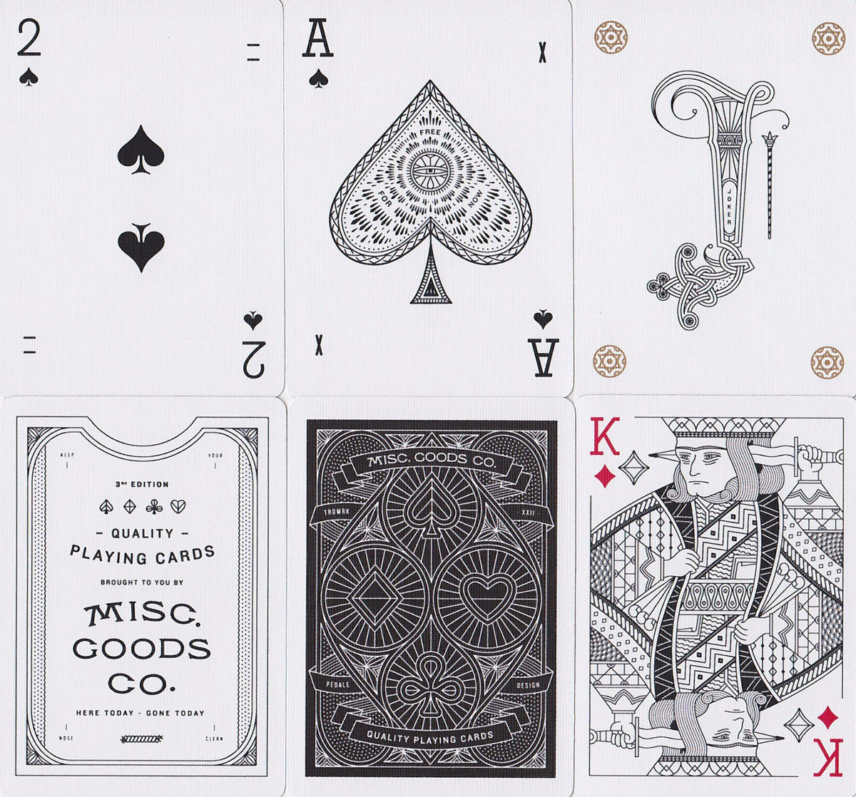 Misc. Goods Co. Playing Cards by Misc. Goods Co.