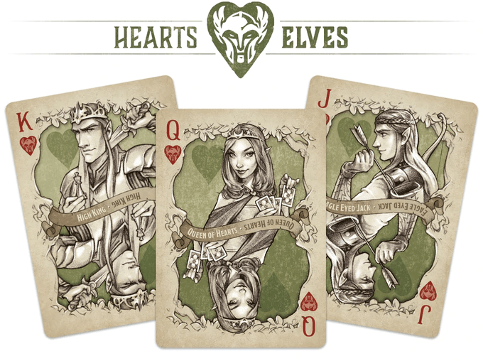Tournament of the Mythic Kingdoms Playing Cards - Premium Set Playing Cards by Board Gaming