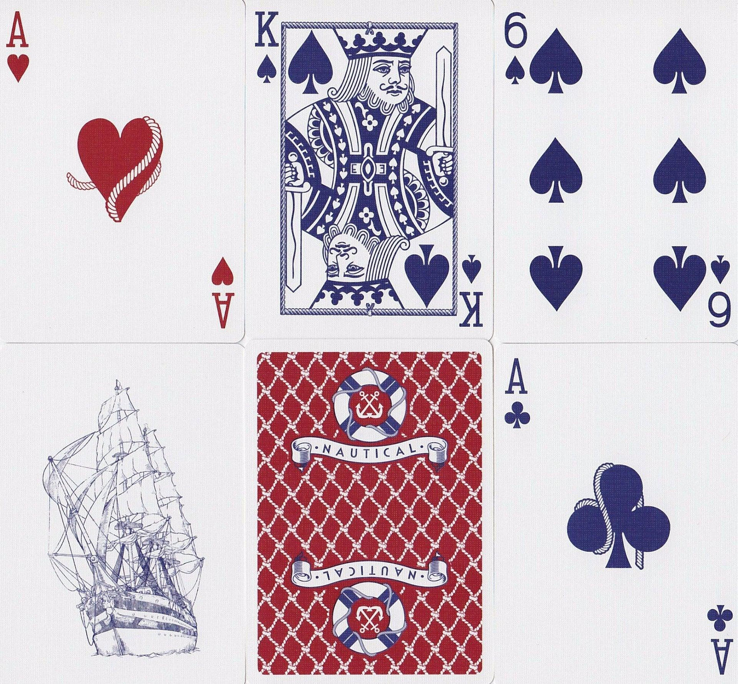 Nautical Playing Cards by The Blue Crown