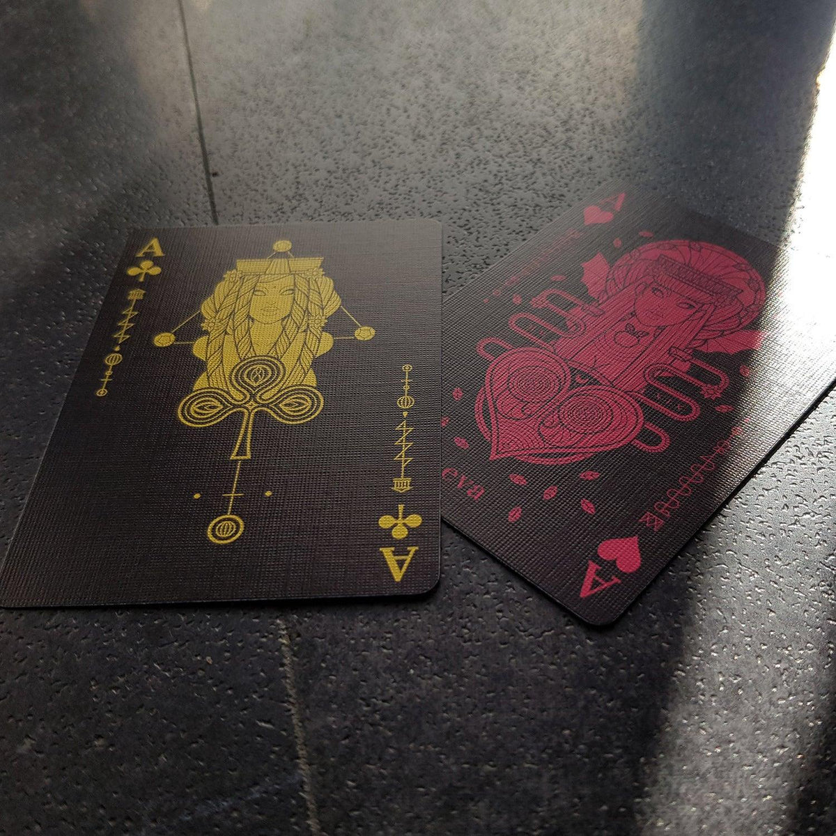 Eva Noire Playing Cards Playing Cards by Thirdway Industries
