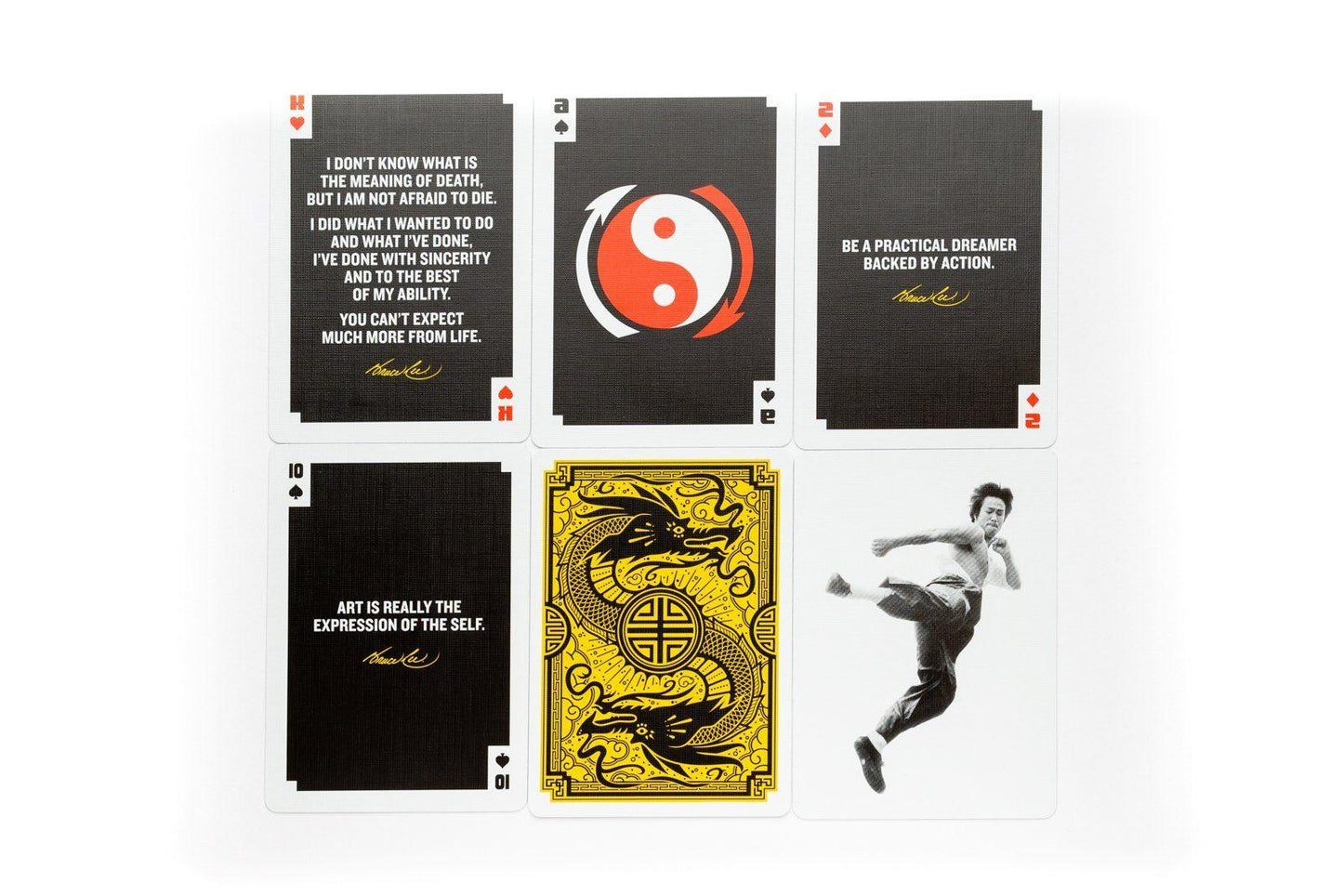 Official Bruce Lee Playing Cards Playing Cards by Art of Play