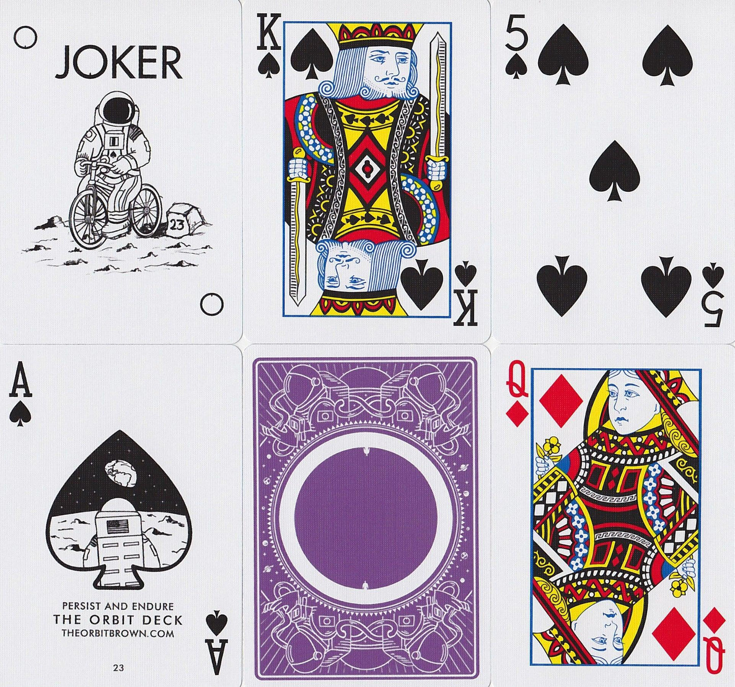 Orbit V3 Playing Cards by Orbit Brown