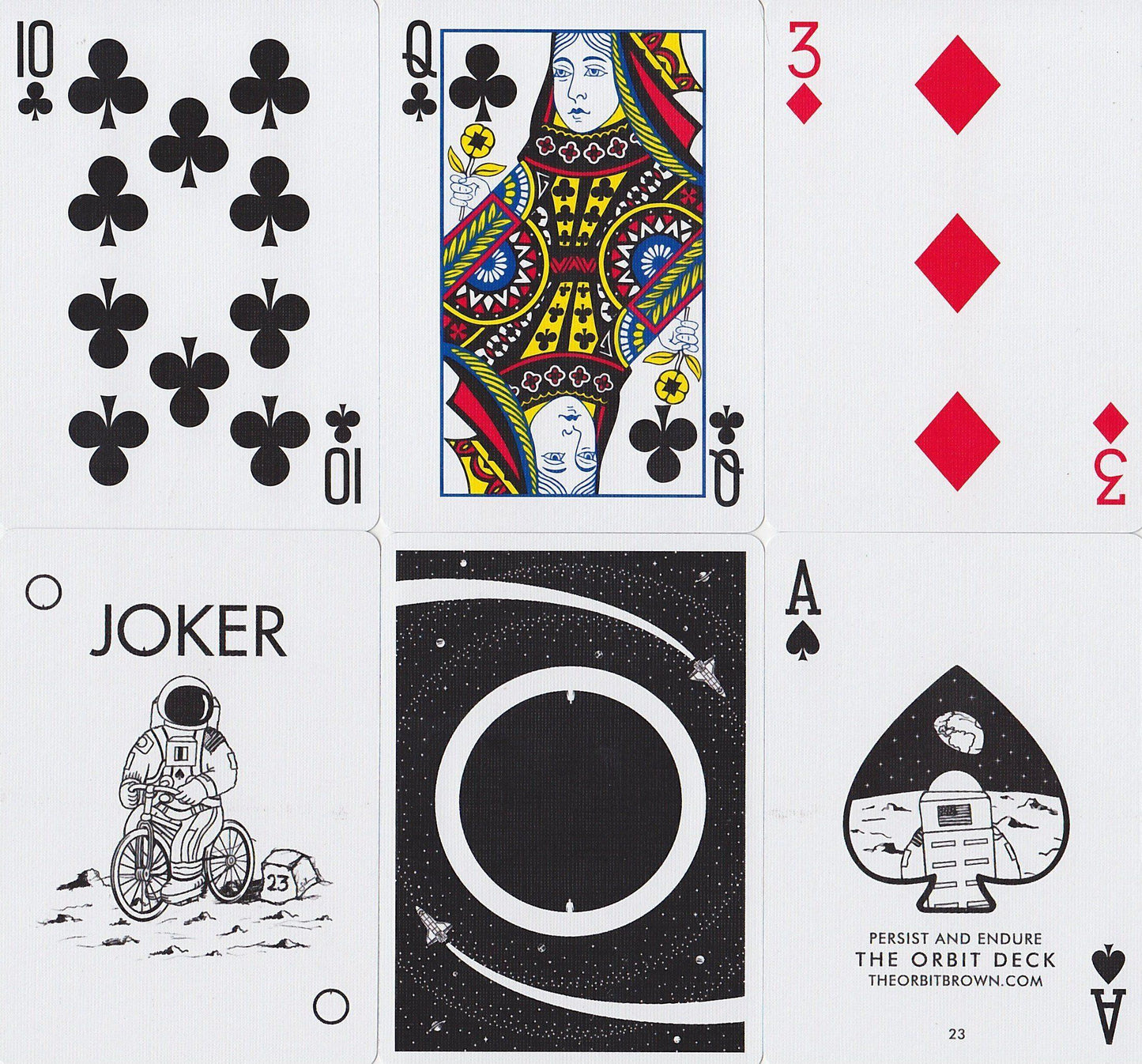 Orbit V4 Playing Cards by Orbit Brown