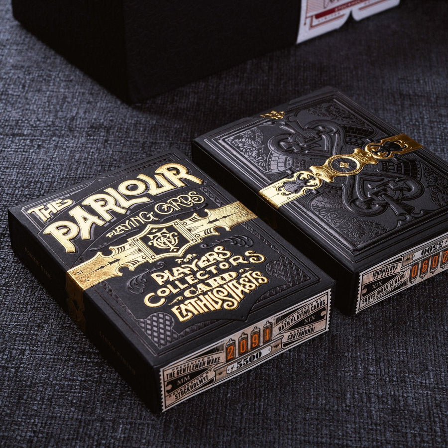 Parlour Playing Cards Black - Stockholm 17 Playing Cards by Stockholm 17
