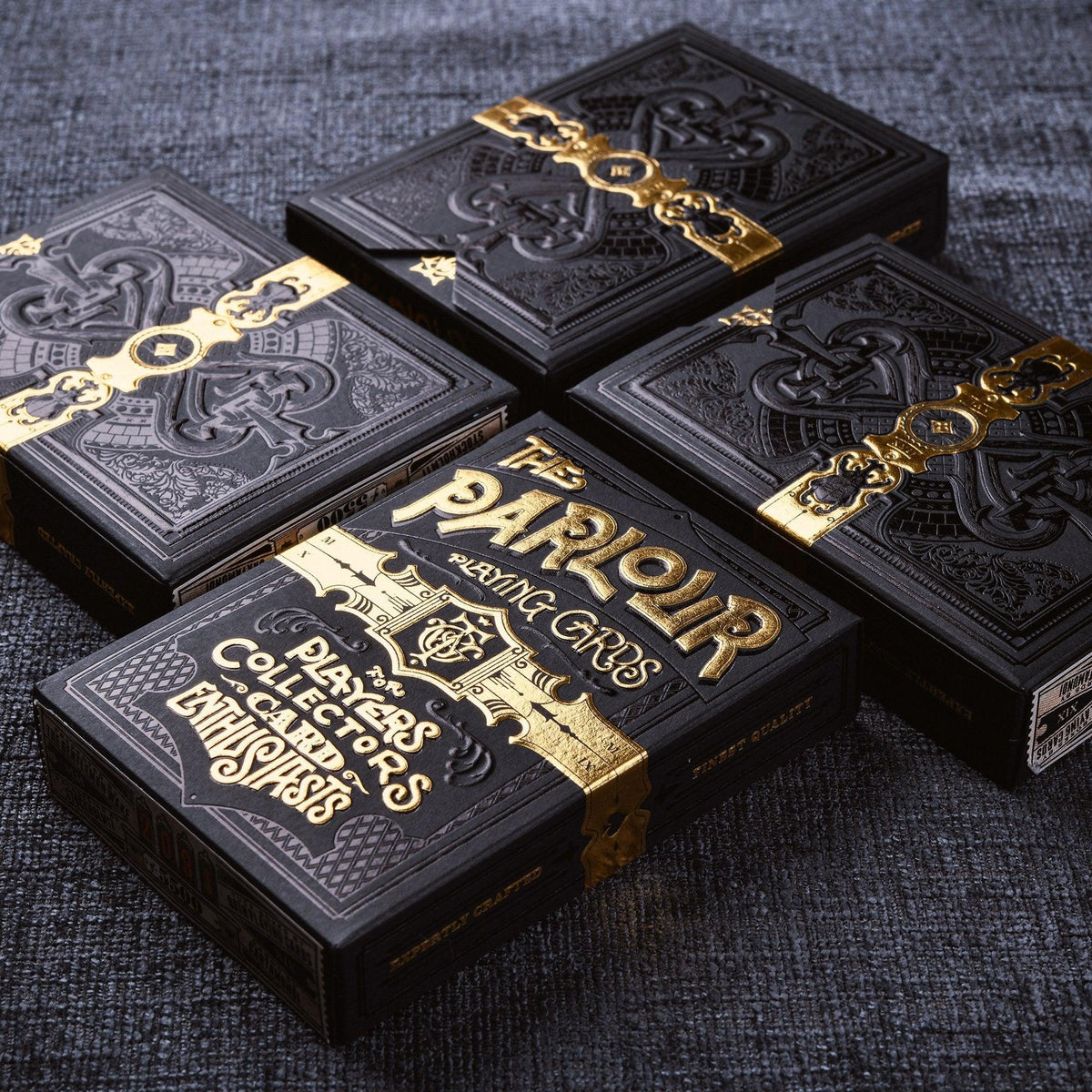 Parlour Playing Cards Black - Stockholm 17 Playing Cards by Stockholm 17