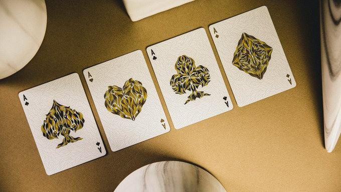 Rebirth Playing Cards - White Playing Cards by Ark Playing Cards