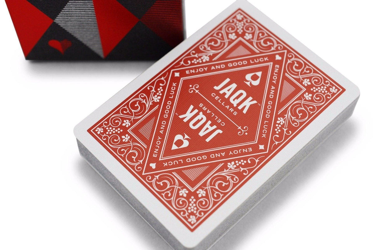 Red JAQK Playing Cards by Theory11