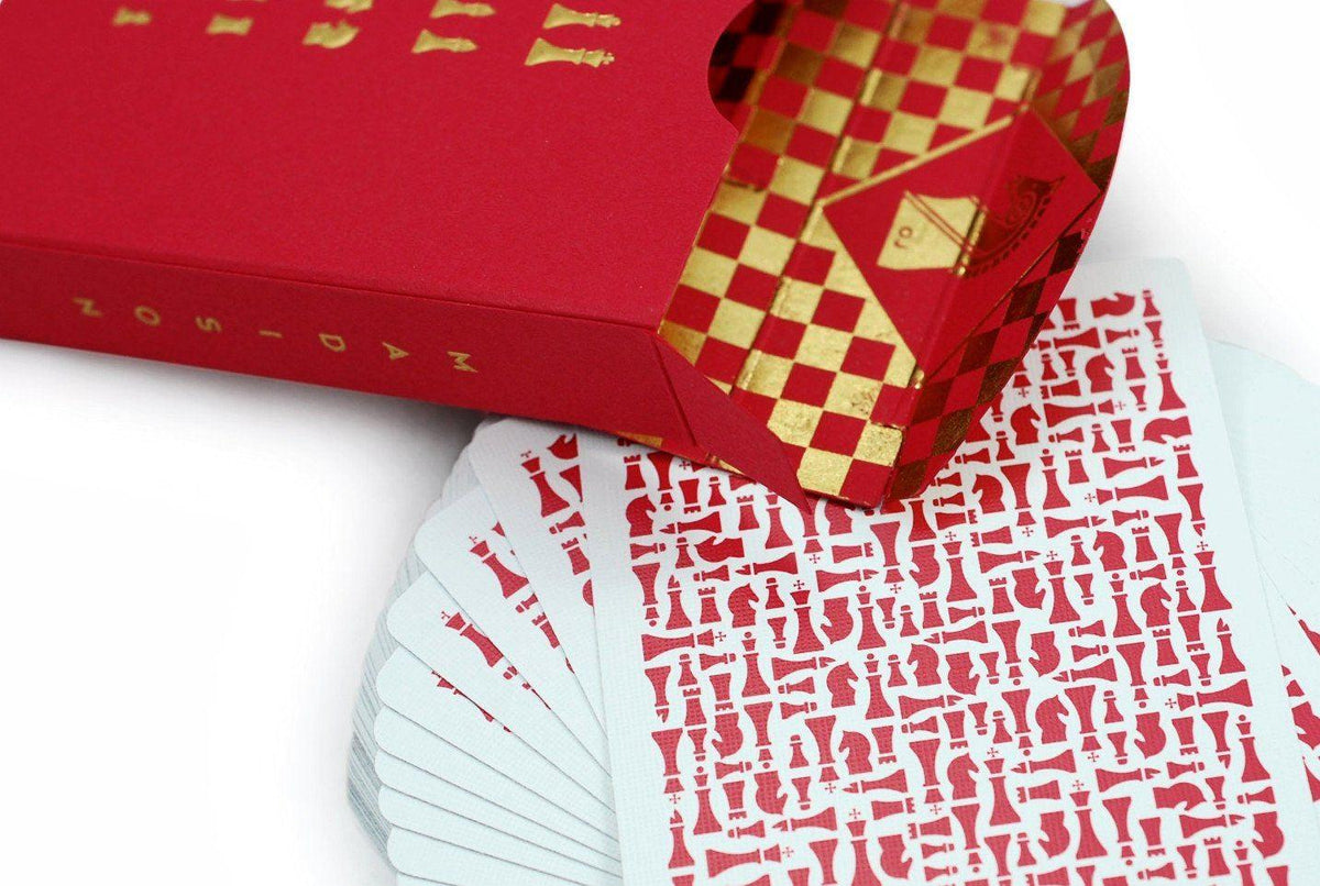 Red Knights Playing Cards Playing Cards by Ellusionist