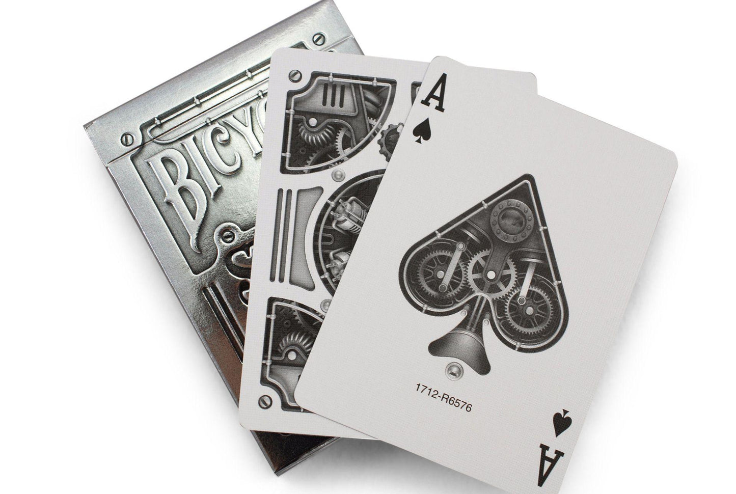 Silver Steampunk Playing Cards by US Playing Card Co.
