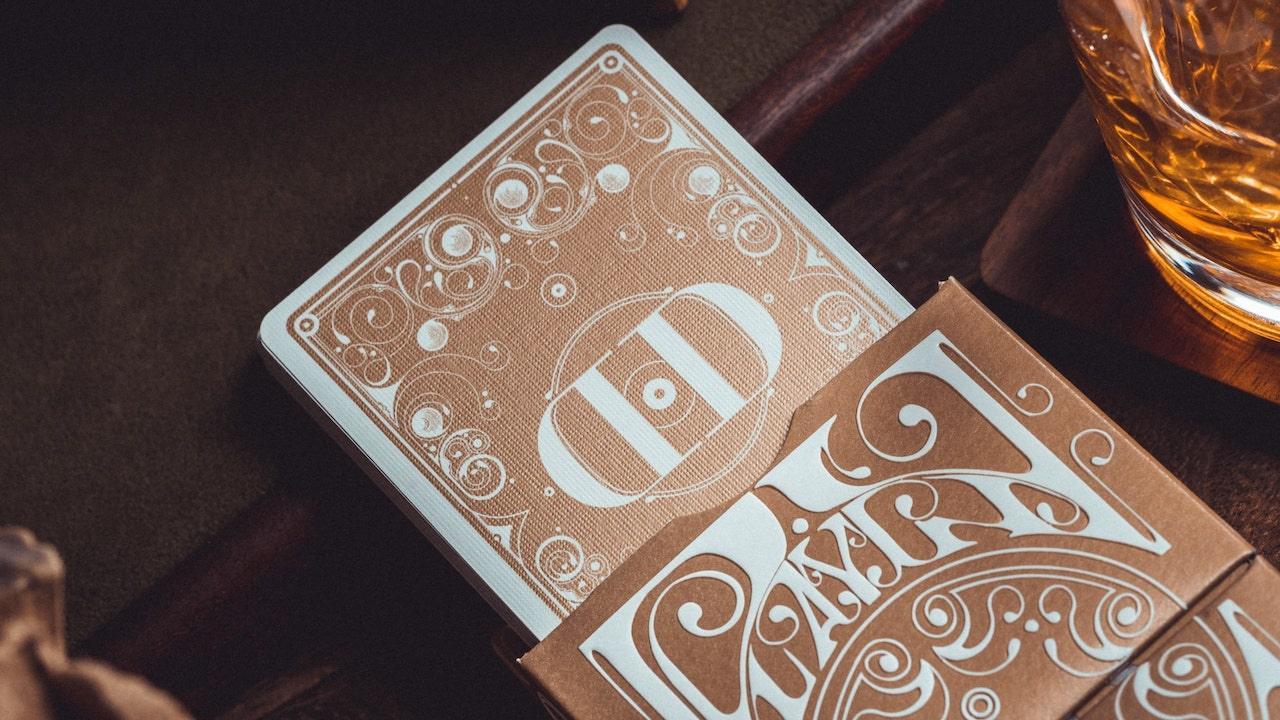 Smoke & Mirrors Playing Cards - V8 Gold Standard Edition Playing Cards by Dan & Dave