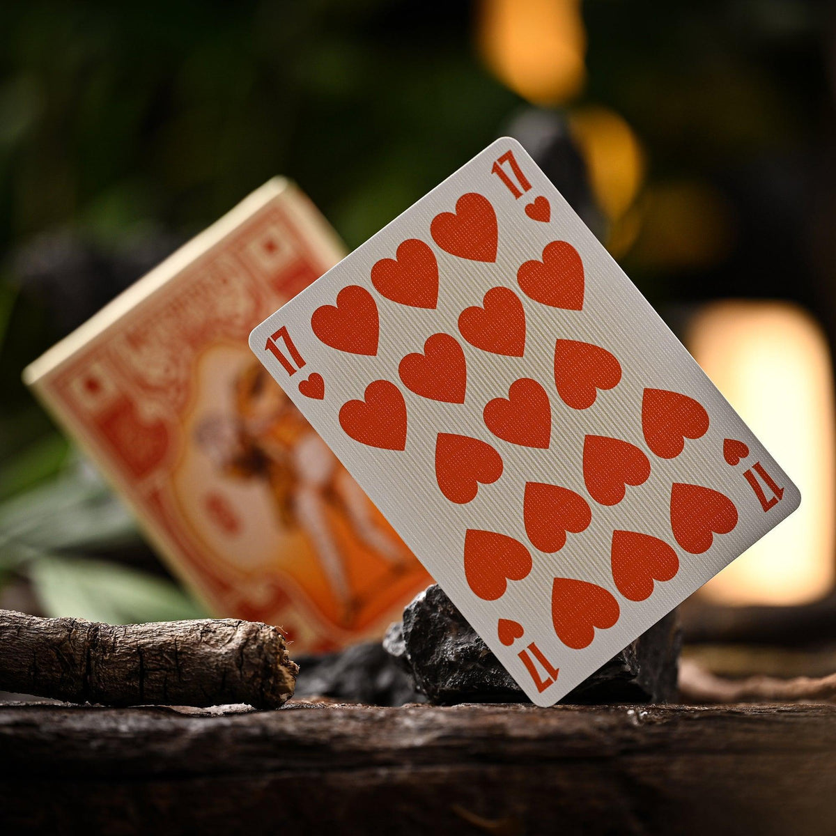 Notorious Gambling Frog Playing Cards - Orange Playing Cards by Stockholm 17