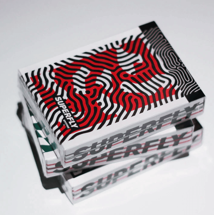 Superfly Spitfire Playing Cards - Red