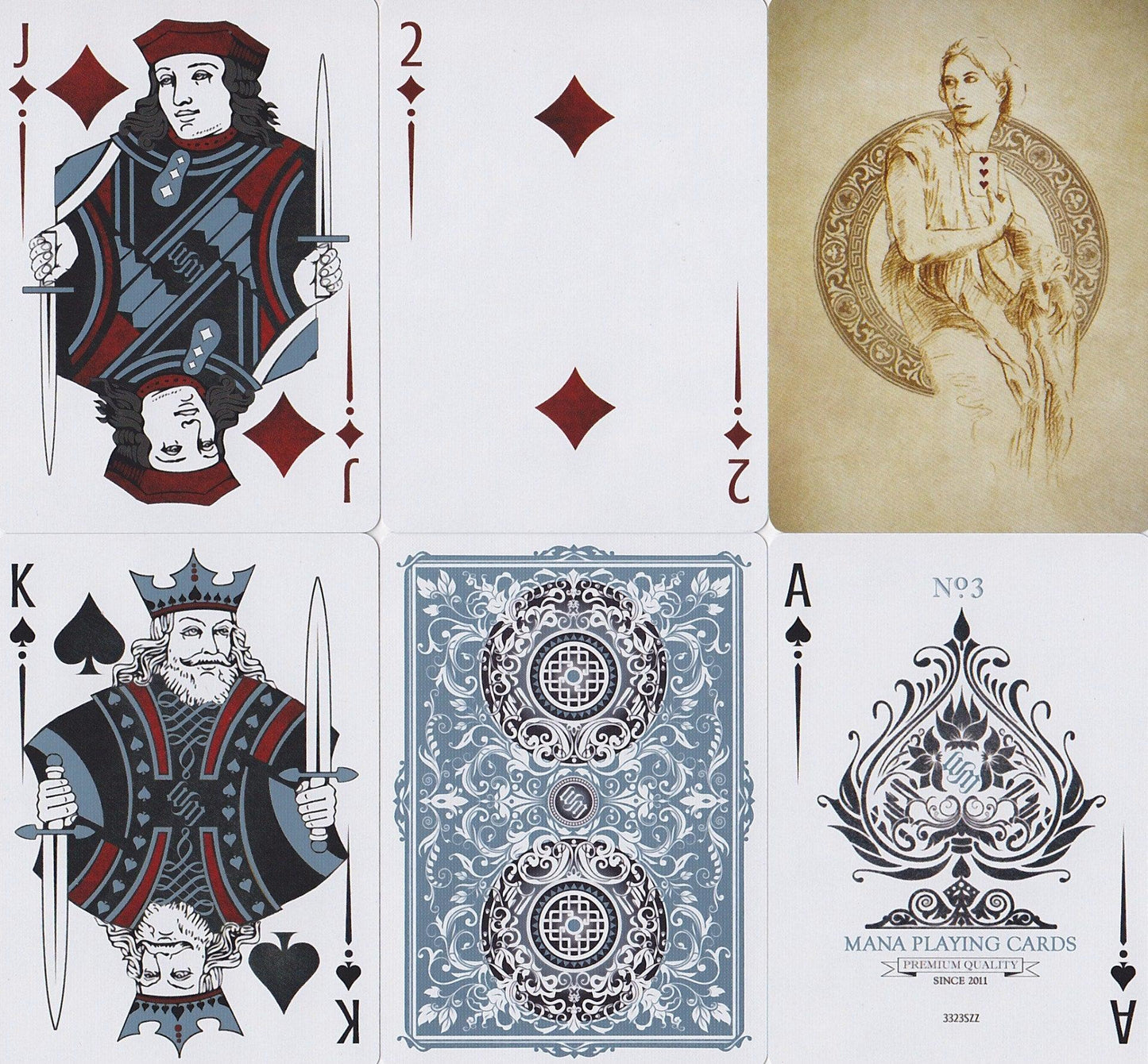 Sybil Livida Playing Cards* Playing Cards by Mana Playing Card Co.