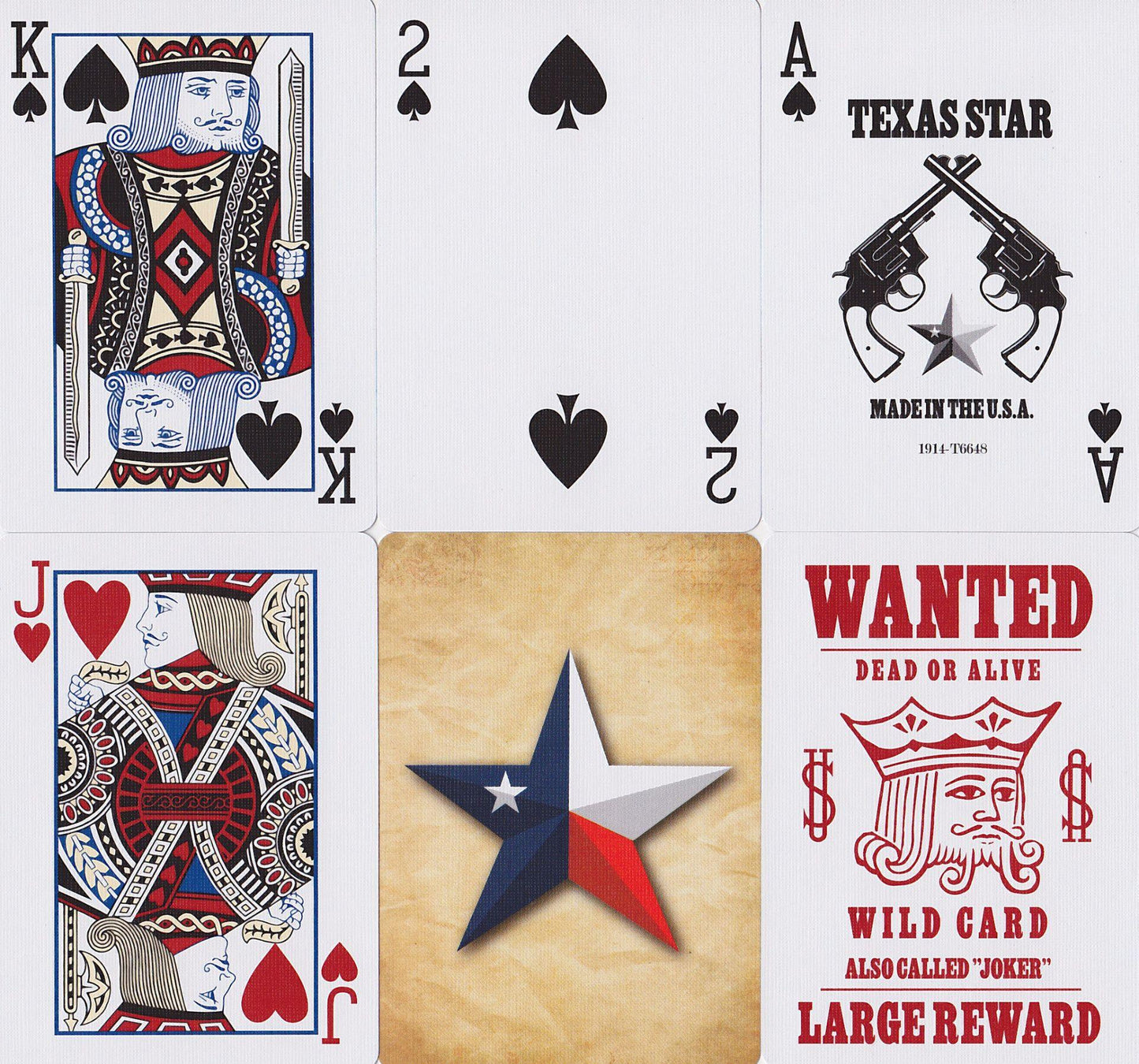 Texas Star Playing Cards by US Playing Card Co.