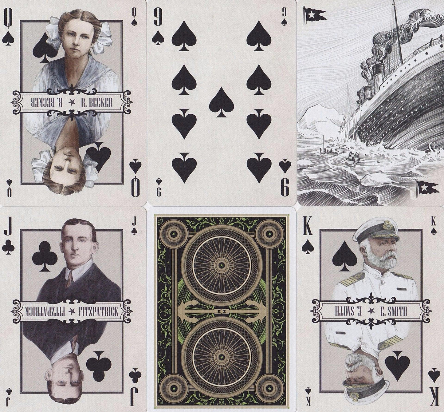 Titanic Playing Cards by US Playing Card Co.