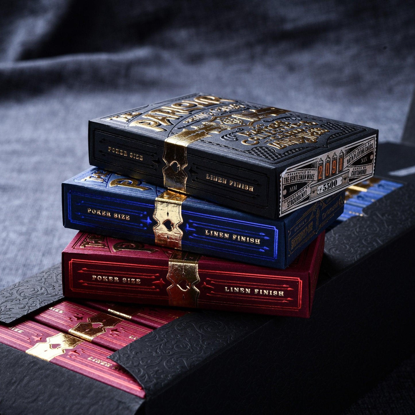 Parlour Playing Cards Black - Stockholm 17 Playing Cards by Stockholm 17