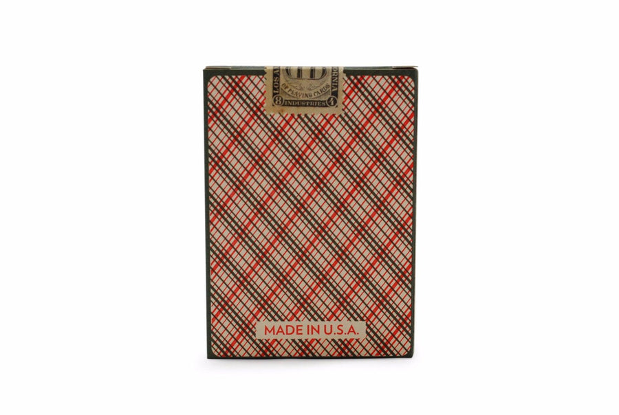 Vintage Plaid Playing Cards by Dan & Dave