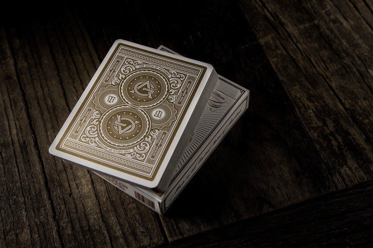 White Artisans Playing Cards by Theory11